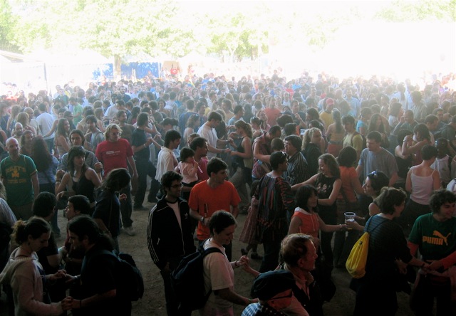 Womad people in Madrid